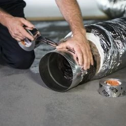 Shurtape DC 181 110m x 48mm Film and Acrylic Adhesive Duct and HVAC Film Tape in Silver -Shurtape shop Query 10