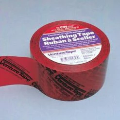 Venture Tape 72 yd. Sheathing Tape in Red