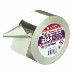 Venture Tape 3 in. x 50 yd. Silver Aluminum Foil Tape