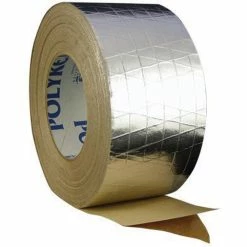 Elgen Manufacturing 3 in. x 50 ft. Silver FSK Cold Weather Tape