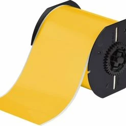 Brady Worldwide 4 in. x 100 ft. Cartridge Tape in Yellow