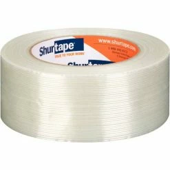 Supply Source 2 in. x 60 yd. Polypropylene, Reinforced Fiberglass and Synthetic Rubber Film Filament Tape (Case of 24 Rolls)