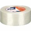 Shurtape GS 501 2 in. 60 yd. Rubber Strapping Tape in White and Clear