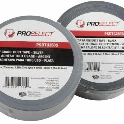 PROSELECT® 2 in. x 60 yd. Plastic Rubber Duct Tape Premium Grade in Black -Shurtape shop Query 13
