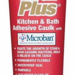 DAP Kwik Seal Plus® 5.5 oz. Siliconized Acrylic Latex Caulk in White