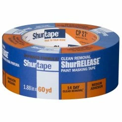 Shurtape CP 27® 2 in x 60 Yard Premium Grade Multi Surface Blue Painter Tape