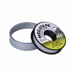 Hercules® Megatape 1/2 x 1000 in. Plastic PTFE Tape in Grey