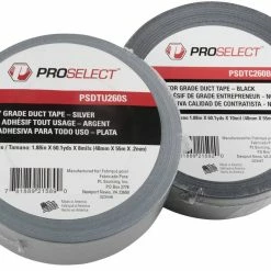 PROSELECT® 2 in. x 60 yd. Plastic Rubber Duct Tape Premium Grade in Silver -Shurtape shop Query 19