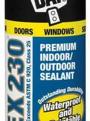 DAP Dynaflex 230® 10.1 oz. Premium Indoor or Outdoor Sealant in Grey