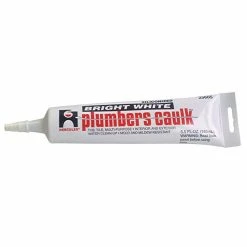 Hercules® Plumbers Caulk™ 6 oz. Plumbers Caulk White