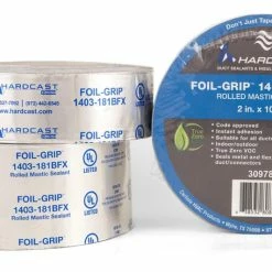 Hardcast Foil-Grip™ 1403-181BFX 3 in. x 100 ft. Foil Mastic Tape