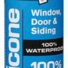 DAP 9.8 oz. Silicone Caulk in Aluminum