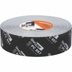 Shurtape PC 857 2 in. x 60 yd. Black Waterproof Cloth Duct Tape