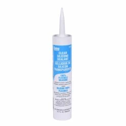 Oatey® 10.3 Oz. 100% Silicone Caulk Clear