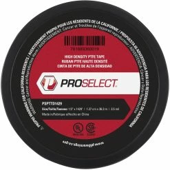 PROSELECT® 1/2 x 1429 in. Plastic Thread Tape