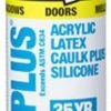 DAP Alex Plus® 10.1 oz. Acrylic Latex Caulk with Silicone in Clear