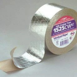 Venture Tape 6 in. x 50 yd. Silver FSK Insulation Tape
