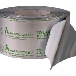 Hardcast Foil-Grip™ 1404-181BFX 3 in. x 100 ft. Silver Aluminum Rolled Duct Sealing Tape
