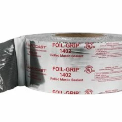 Hardcast Foil-Grip™ 1402 3 in. x 100 ft. Silver Aluminum Premium Grade Duct Tape