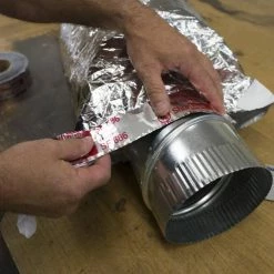 Shurtape SF 686 3 in. x 100 ft. Silver Aluminum Foil Tape -Shurtape shop Query 424