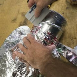 Shurtape SF 686 3 in. x 100 ft. Silver Aluminum Foil Tape -Shurtape shop Query 425