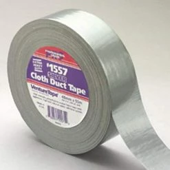Venture Tape 2 in. x 60 yd. Black Waterproof Cloth Duct Tape