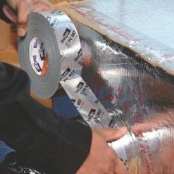 Shurtape PC 857 2 in. x 60 yd. Metallic Silver Waterproof Cloth Duct Tape -Shurtape shop Query 45