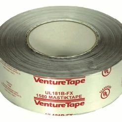 Venture Tape 3 in. x 100 ft. Silver Aluminum Foil Tape