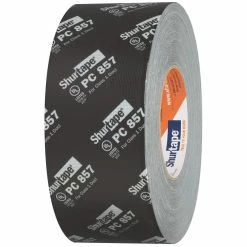 Shurtape PC 857 3 in. x 60 yd. Black Waterproof Cloth Duct Tape -Shurtape shop Query 476