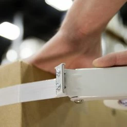 Shurtape GS 501 3/4 in. 60 yd. Plastic and Rubber Strapping Tape in White -Shurtape shop Query 506