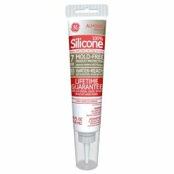 Momentive Performance Materials 2.8 oz Waterproof Kitchen and Bath Silicone Caulk with Mold Free Protection in Almond