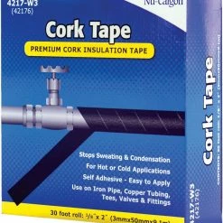 Nu-Calgon Cork Tape™ 2 in. Insulation Tape, Cork