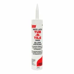 Oatey® 10 oz. Acrylic Latex Tub & Tile Caulk in White