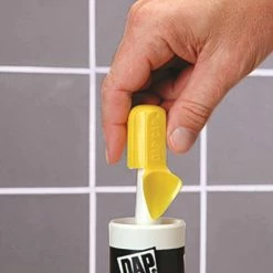 DAP Plastic Caulk Finishing Tool in Yellow -Shurtape shop Query 593