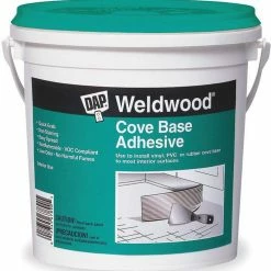 DAP Weldwood® 1 gal Cove Base Adhesive in White
