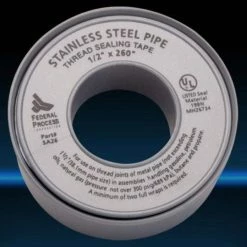 Federal Process 260 ft. x 1/2 in. Nickel Coated PTFE Tape