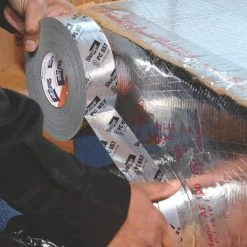 Shurtape PC 857 3 in. x 60 yd. Metallic Silver Waterproof Cloth Duct Tape -Shurtape shop Query 62