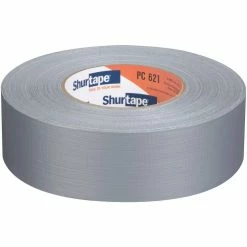 Shurtape PC 621 2 in. x 60 yd. Silver Polyethylene Heavy Duty Duct Tape