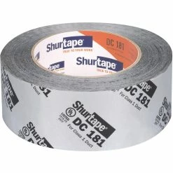 Shurtape DC 181 110m x 48mm Film and Acrylic Adhesive Duct and HVAC Film Tape in Silver -Shurtape shop Query 7