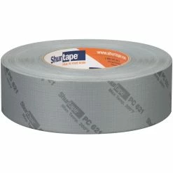 Shurtape PC 621 2 in. x 60 yd. Silver Polyethylene Heavy Duty Duct Tape