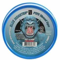 Mill-Rose Blue Monster® 1/2 x 1429 in. Plastic PTFE Tape Thread Seal in Blue