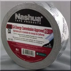 Covalence Specialty Adhesives Nashua® 2 in. x 50 yd. Metallic Grey Cloth Duct Tape