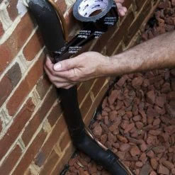 Shurtape LS 300 2 in. x 60 yd. Black Film Line Set Tape -Shurtape shop Query 751