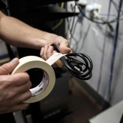 Shurtape CP 105 55m General Purpose Masking Tape in Beige -Shurtape shop Query 757