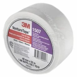 Venture Tape 2 in. x 60 yd. White Polypropylene Line Set Tape