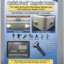 Nu-Calgon Quick Seal 6 x 3 x 13/100 in. Repair Patch