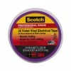 3M 3/4 in. x 66 ft. PVC Color Coding Electrical Tape in Violet