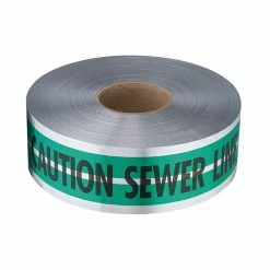 Empire Level 1000 ft. x 2 in. Sewer Detectable Tape in Green