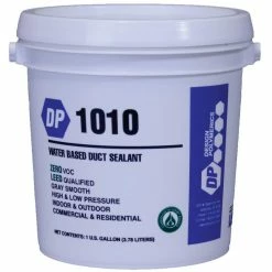 Design Polymerics DP 1010 1 gal. Duct Sealant in Grey