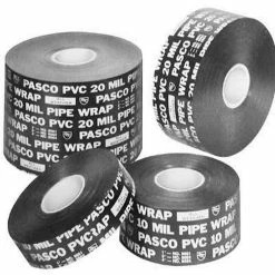 Pasco 2 in. x 100 ft. Pipe Wrap Tape in Black